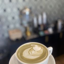 Central Coffee Co - Dirty matcha latte