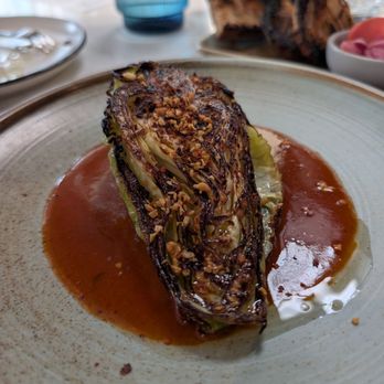 Hook & Line - Love grilled cabbage, but sauce was a bit too sweet - Seafood Near Me - Santa Cruz, California Hook & Line - Love grilled cabbage, but sauce was a bit too sweet - Seafood Near Me - Santa Cruz, California