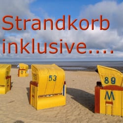 Ferienwohnungen Cuxhaven - Strandkorb inklusive...