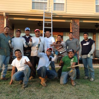 Rainy Day Services - One of our roofing crews - Roofing Near Me - Mckinney, Texas