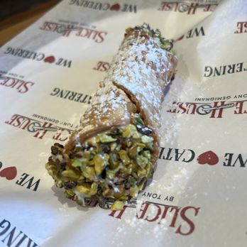 Slice House - Pistachio cannoli - Pizza Near Me - Ventura, California Slice House - Pistachio cannoli - Pizza Near Me - Ventura, California