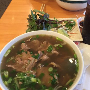 Pho 2006 - Deep rich broth color on the Pho Tai Nam. - Vietnamese Near Me - Clovis, California
