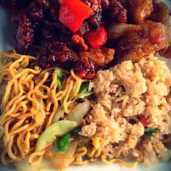 Panda Express - 2 side entree with half and half, orange chicken, and Beijing beef - Chinese Near Me - San Diego, California Panda Express - 2 side entree with half and half, orange chicken, and Beijing beef - Chinese Near Me - San Diego, California