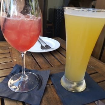 Willard Hicks - Josie's Spanish rose and an allagash white - New American Near Me - Campbell, California Willard Hicks - Josie's Spanish rose and an allagash white - New American Near Me - Campbell, California