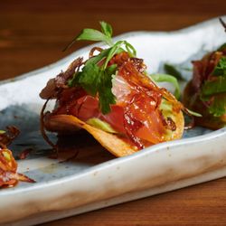 Crave Fishbar - Salmon Tostada