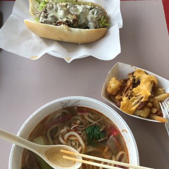 Megabytes Eatery - Steak and cheese, pork and seafood udon, chili cheese tota - Delis Near Me - Chantilly, Virginia Megabytes Eatery - Steak and cheese, pork and seafood udon, chili cheese tota - Delis Near Me - Chantilly, Virginia