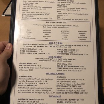 Kona Kitchen - Seattle - Menu (January 2022) - Hawaiian Near Me - Seattle, Washington