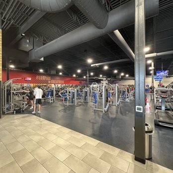 Crunch Fitness - View from the front desk. - Gyms Near Me - Lawrence, Kansas