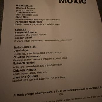 Moxie - New American Near Me - Sacramento, California