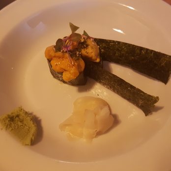 Saku Sushi - Sea urchin (2pcs) $8 - Sushi Bars Near Me - Toronto, Ontario Saku Sushi - Sea urchin (2pcs) $8 - Sushi Bars Near Me - Toronto, Ontario