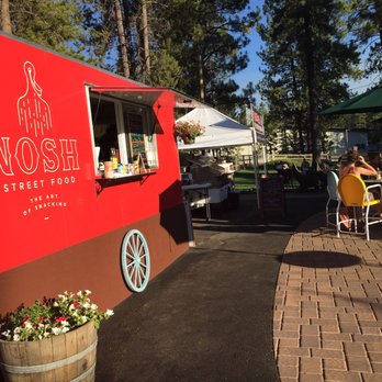 NOSH Street Food - a red food truck - Food Trucks Near Me - Bend, Oregon NOSH Street Food - a red food truck - Food Trucks Near Me - Bend, Oregon