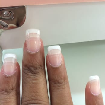 Nice Nails & Spa - Just got them done. On my way to getting them fix bc this place did horrible job. - Nail Salons Near Me - Charlottesville, Virginia