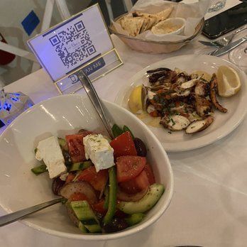 Eleni's - Horiatiki  Octopodi Sharas - Greek Near Me - New York, New York