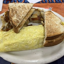 Rueben omelette