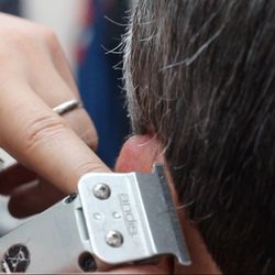 Larchmont Barber Shop - Out lining