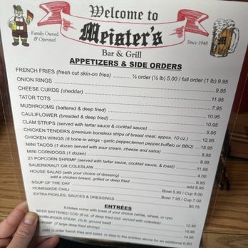 Meister Bar & Grill - Menu - American Near Me - Stillwater, Minnesota