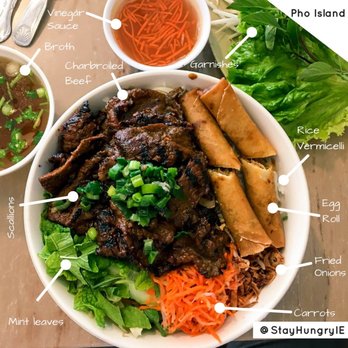 Pho Island - B5 Rice Vermicelli Bún - Vietnamese Near Me - Chino, California Pho Island - B5 Rice Vermicelli Bún - Vietnamese Near Me - Chino, California