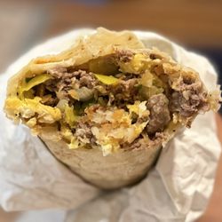 Ruby’s on Genessee - Steak and egg burrito
