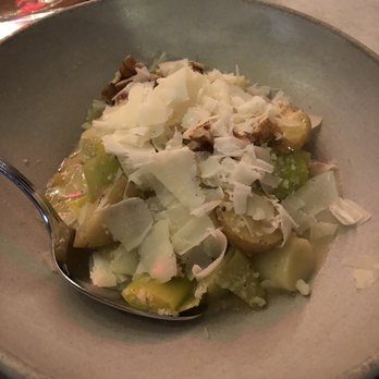 Pasquale Jones - Warm Braised Leeks - Italian Near Me - New York, New York Pasquale Jones - Warm Braised Leeks - Italian Near Me - New York, New York