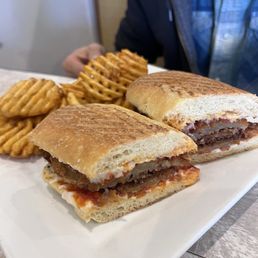 Eggplant Parm Sandwich
