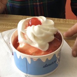 Strawberry sundae Strawberry sundae