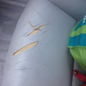 Leather Menders - Before (although in reality the seat was much more ripped than this) -Wendi M - Furniture Reupholstery Near Me - Austin, Texas Leather Menders - Before (although in reality the seat was much more ripped than this) -Wendi M - Furniture Reupholstery Near Me - Austin, Texas