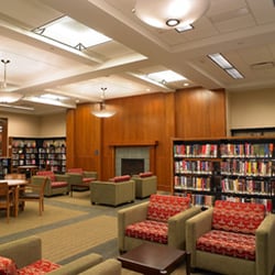 Medina County District Library - Medina Library - Fiction reading area.