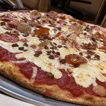 La Villa - Medium Meat Lover's pizza - Italian Near Me - Lynchburg, Virginia La Villa - Medium Meat Lover's pizza - Italian Near Me - Lynchburg, Virginia