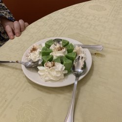 Lumbini - El postre helado de pistacho, nada que envidiar al de otros restaurantes indios de más renombre