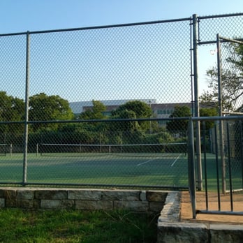 Riata Park - North entrance to the tennis courts - Parks Near Me - Austin, Texas