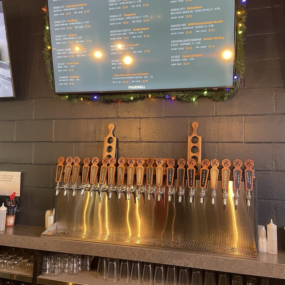 Sponge City Brewing - Sponge City 20 taps - Brewpubs Near Me - Tarpon Springs, Florida