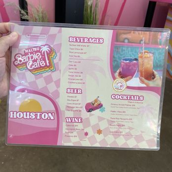 Malibu Barbie Cafe - Menu - Themed Cafes Near Me - Houston, Texas Malibu Barbie Cafe - Menu - Themed Cafes Near Me - Houston, Texas