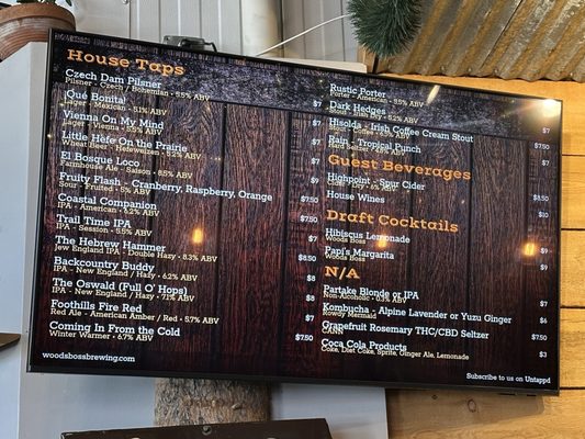 Woods Boss Brewing Company by null