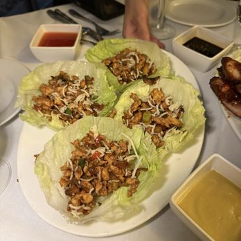 Peking Pavilion - Chicken Soong in Lettuce Wraps (4) - Chinese Near Me - Manalapan Township, New Jersey Peking Pavilion - Chicken Soong in Lettuce Wraps (4) - Chinese Near Me - Manalapan Township, New Jersey