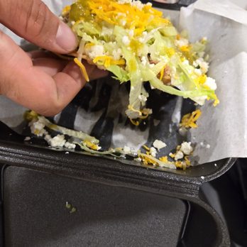 Valerie's Tacos - Take out (hungry) photo: bean tostada (special request) - Tacos Near Me - Oceanside, California