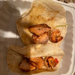 Tortilla Cafe - One shrimp per seafood taco....I order from them all the time and today I was really disappointed!