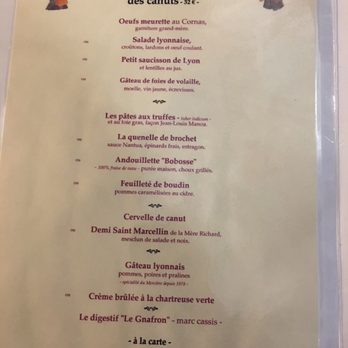 Le Mercière - Menu - Lyonnais Near Me - Lyon, 69