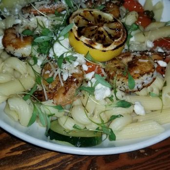 Brix Grill - Shrimp caprese pasta - Desserts Near Me - Roseburg, Oregon