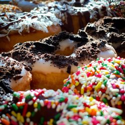 The Dough Nut Midtown - Double Sprinkle, Cookies N' Cream, German Chocolate, and Butterfinger