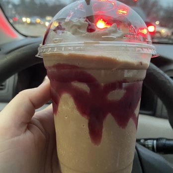 Liquid Highway - a hand holding a drink in a plastic cup - Coffee & Tea Near Me - Greenville, South Carolina Liquid Highway - a hand holding a drink in a plastic cup - Coffee & Tea Near Me - Greenville, South Carolina