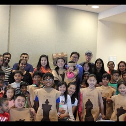 Dublin Chess Club - Our Dublin Chess Club families. Kids wore their favorite chessman at Dublin Public Library after chess class and tournament.