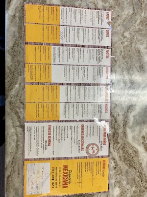 Menu photo 6 Taqueria Mexicana Westfield, IN Menu photo 6 Taqueria Mexicana Westfield, IN