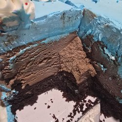 Baskin-Robbins - This is the last time we are buying an ice cream cake from Baskin Robbins. I paid for an ice cream cake not a frosting cake.
