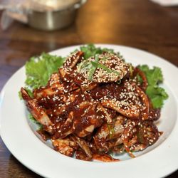 Raw Marinated Crab