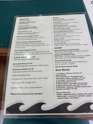 Menu photo 2 Playa Papaya San Juan, PR