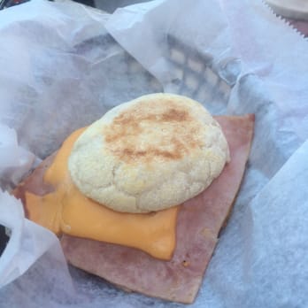 Dandee Donut Factory - Egg And cheese? With ham! - Donuts Near Me - Pompano Beach, Florida Dandee Donut Factory - Egg And cheese? With ham! - Donuts Near Me - Pompano Beach, Florida