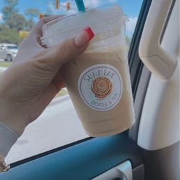 Iced Chai w/ Caramel and Cold Foam