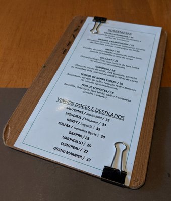 Menu photo 2 Restaurante Tanit São Paulo, SP