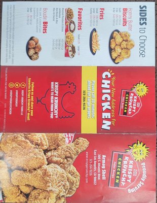 Menu photo 3 Krispy Krunchy Chicken East Los Angeles, CA Menu photo 3 Krispy Krunchy Chicken East Los Angeles, CA