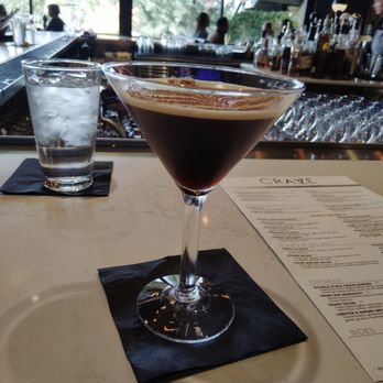 Crave Kitchen & Bar - Expresso martini - Bars Near Me - Eagle, Idaho